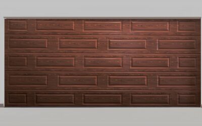 Elevate Your Curb Appeal with Wood-Look Steel Garage Doors