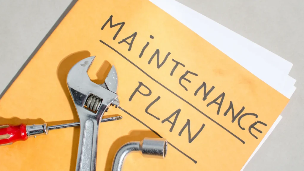 Papers with the words Preventive Maintenance and tools