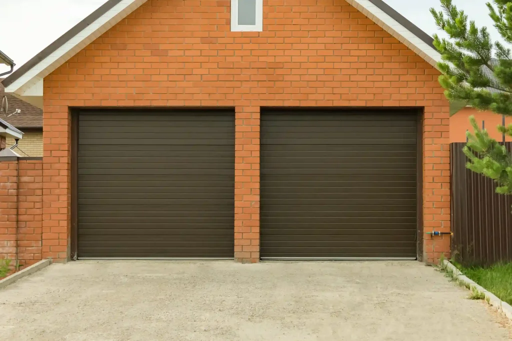 Double garage door