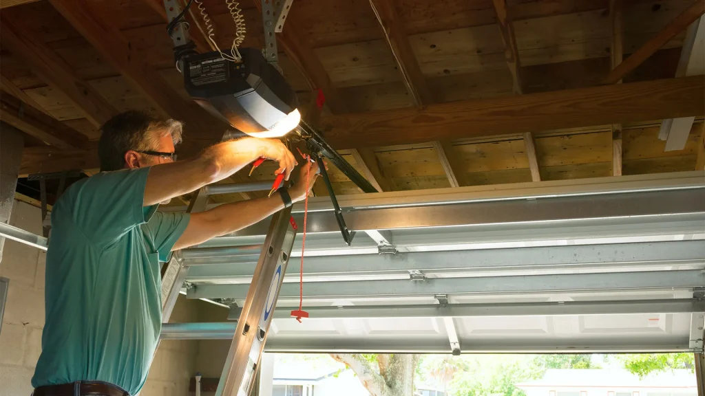 What parts of my garage can I maintain