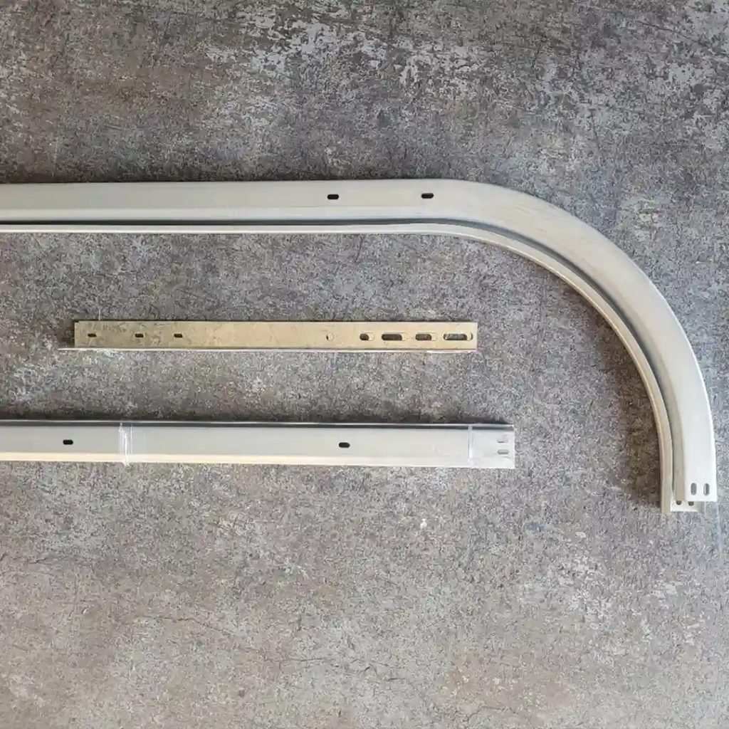 Channel Track for garage doors, supplied by Roos Garage Doors