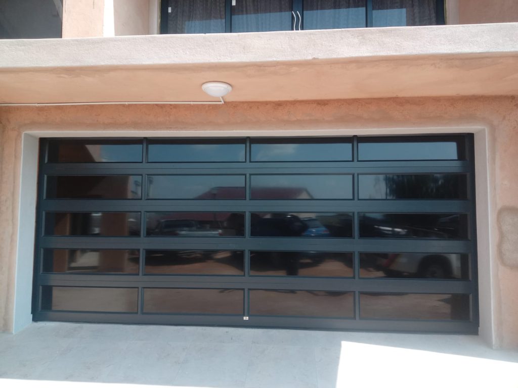 Double Framed Aluminium black with black inserts 1
