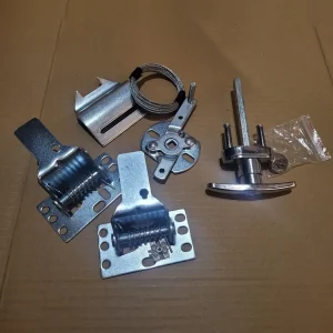 T-Lock and Inner Lock Assembly for garage doors, supplied by Roos Garage Doors