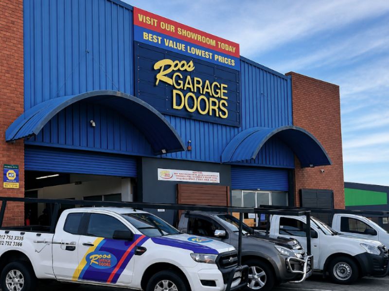 Roos Garage Doors Mbombela branch in Mpumalanga